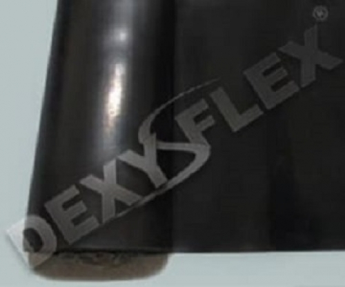Rubber flooring resistant to chemicals - EPDM